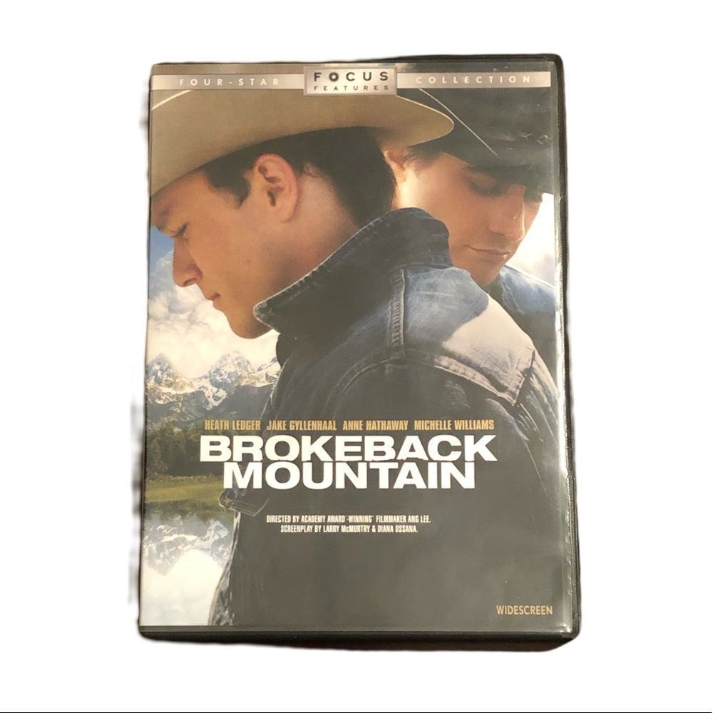 3 for $30 Brokeback Mountain DVD Heath Ledger/Jake Gyllenhaal‎ Wide Scree…
